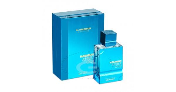 香水(男性用) Al Haramain Amber Oud Aqua Dubai 75ml Al Haramain Amber Oud Aqua Dubai – Perfume Shop